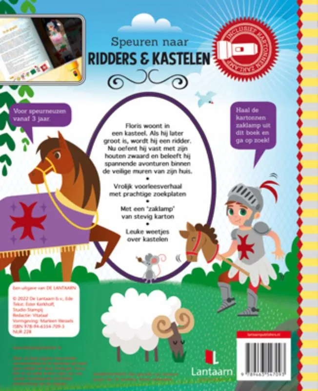 Speuren naar ridders & kastelen | 9789463547093 Speuren naar ridders & kastelen - Afbeelding 2