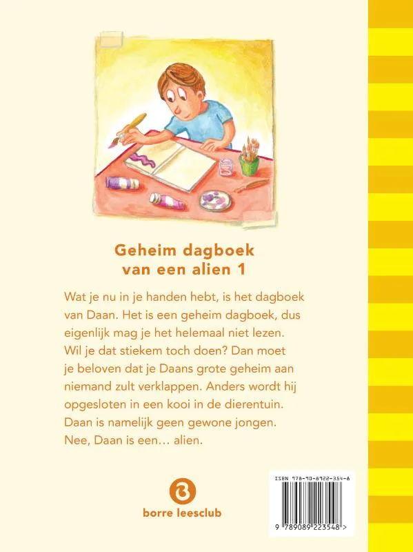 Geheim dagboek van een alien 1 | 9789089223548 Geheim dagboek van een alien 1 - Afbeelding 2