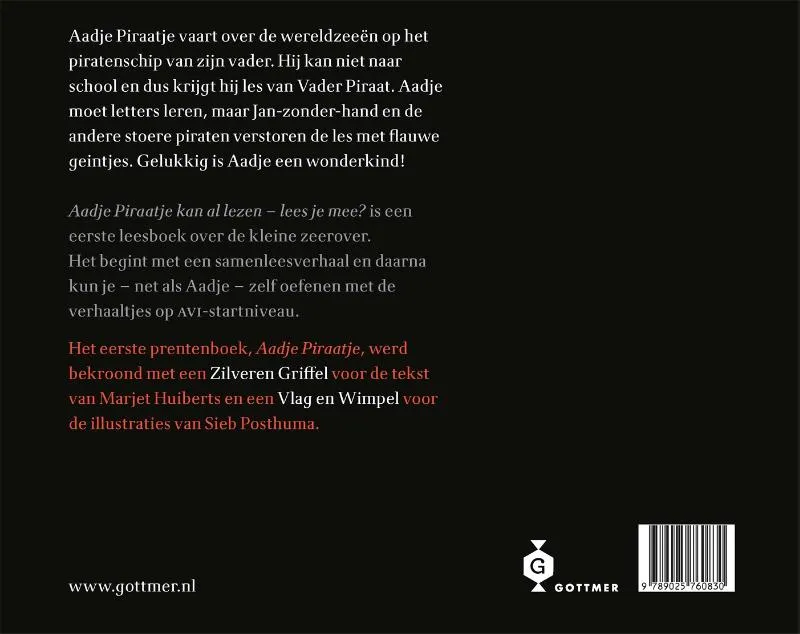 Aadje Piraatje kan al lezen | 9789025760830 Aadje Piraatje kan al lezen - Afbeelding 2