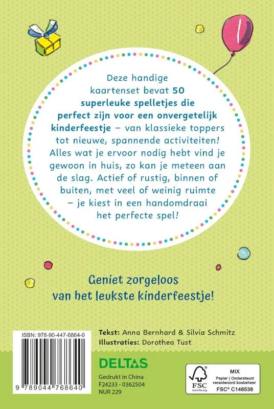 De allerleukste spelletjes voor kinderfeestjes vanaf 3 jaar | 9789044768640 De allerleukste spelletjes voor kinderfeestjes vanaf 3 jaar - Afbeelding 2
