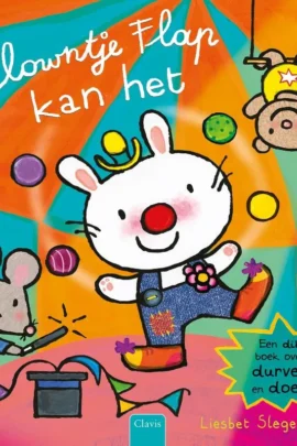 Clowntje Flap kan het