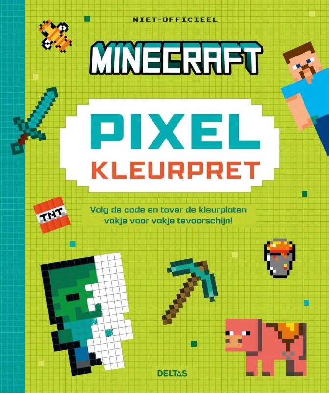 Minecraft pixel kleurpret - Volg de code en tover de kleurplaten vakje voor vakje tevoorschijn | 9789044769746 Minecraft pixel kleurpret - Volg de code en tover de kleurplaten vakje voor vakje tevoorschijn