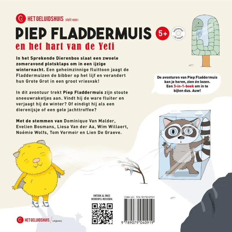 Piep Fladdermuis en het hart van de Yeti | 9789079040919 Piep Fladdermuis en het hart van de Yeti - Afbeelding 2