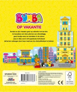 Alternative view of uitschuifbaar kartonboek - Op vakantie