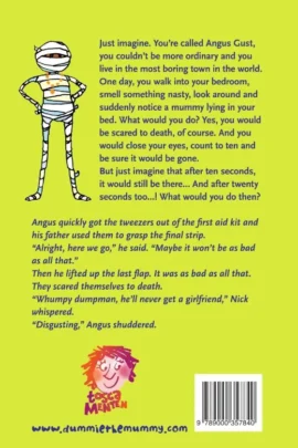 Alternative view of Dummie the Mummy and the Golden Scarab