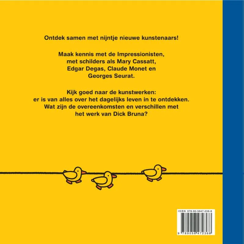 nijntje en de impressionisten | 9789056472368 nijntje en de impressionisten - Afbeelding 2