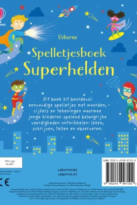 Alternative view of Spelletjesboek Superhelden