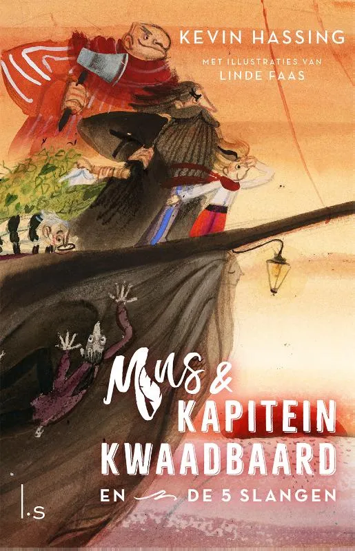 Mus en kapitein Kwaadbaard en de 5 slangen | 9789024589609 Mus en kapitein Kwaadbaard en de 5 slangen