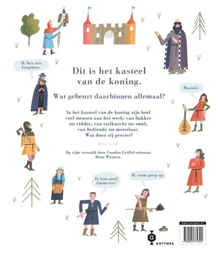 Aan het werk in het kasteel - Afbeelding 2