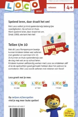 Alternative view of Loco mini Rompompom ik leer tellen t/m 10