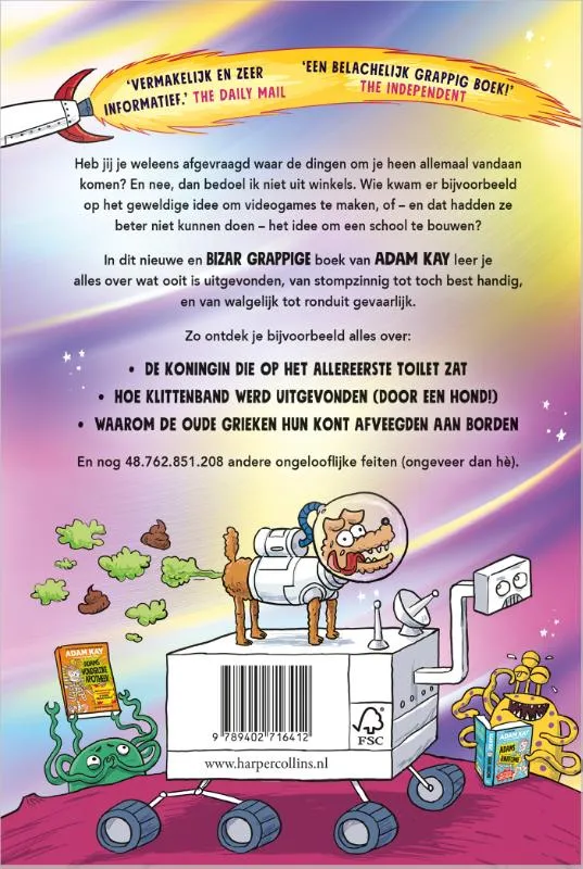 Adams uitstekende uitvindingen | 9789402716412 Adams uitstekende uitvindingen - Afbeelding 2