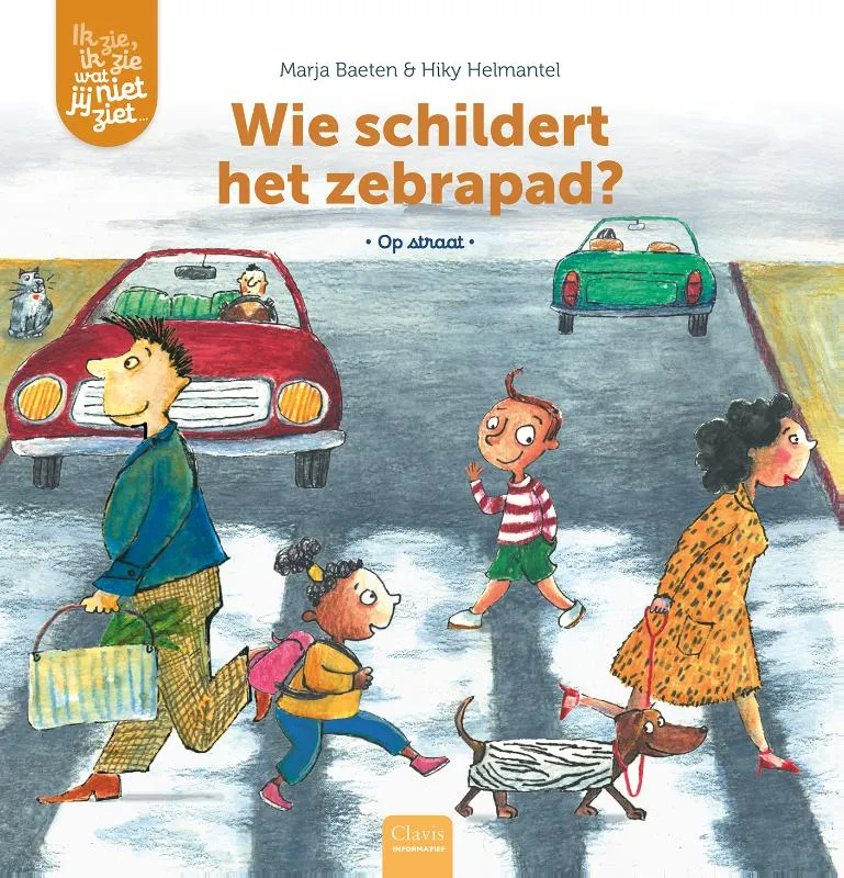 Wie schildert het zebrapad? | 9789044851014 Wie schildert het zebrapad?