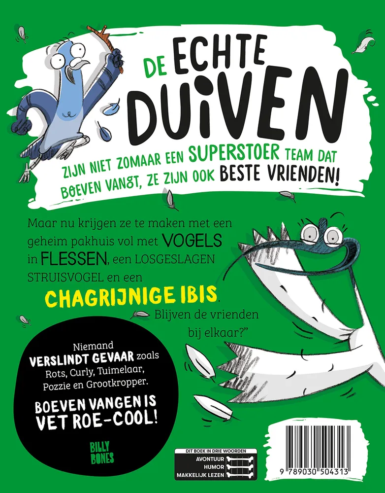 Echte Duiven verslinden gevaar | 9789030504313 Echte Duiven verslinden gevaar - Afbeelding 2