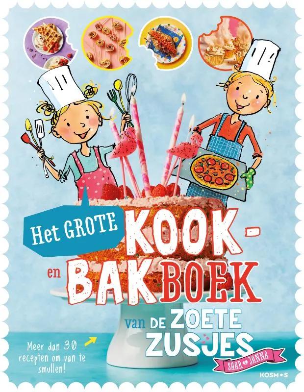 Het grote kook- en bakboek van de zoete zusjes | 9789043922913 Het grote kook- en bakboek van de zoete zusjes