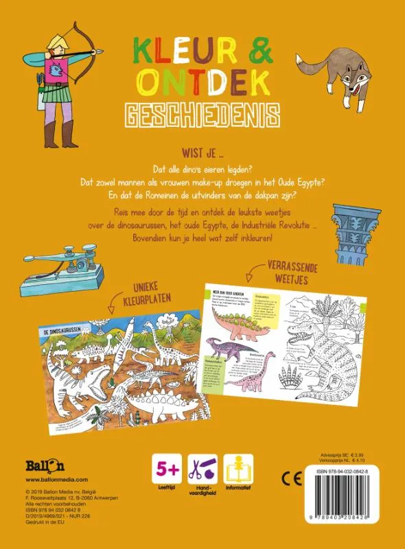 Reis door de tijd | 9789403208428 Reis door de tijd - Afbeelding 2