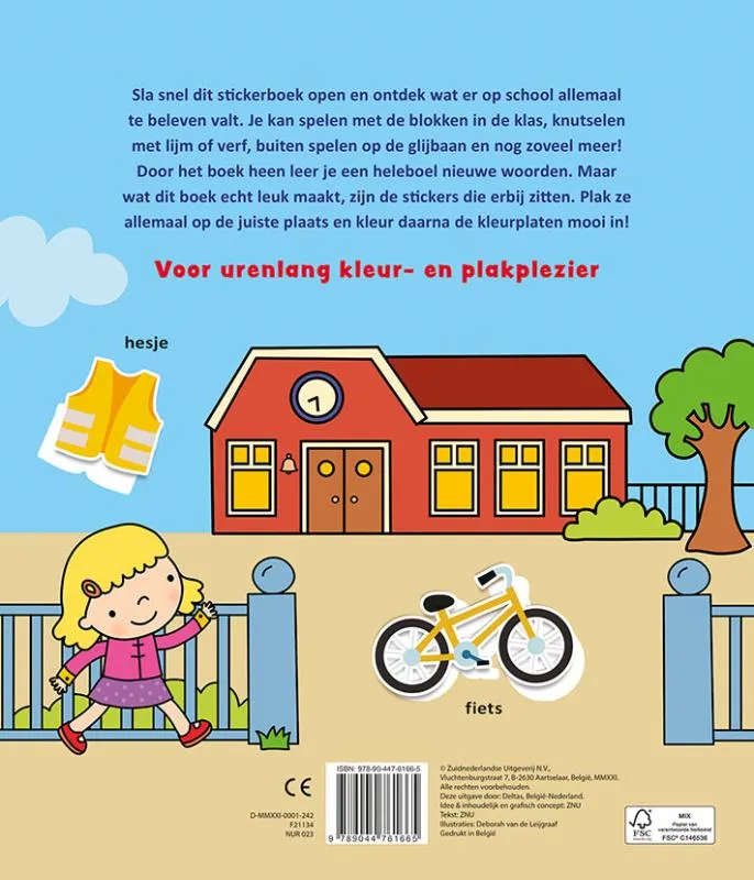 Op school (3-5 j.) | 9789044761665 Op school (3-5 j.) - Afbeelding 2