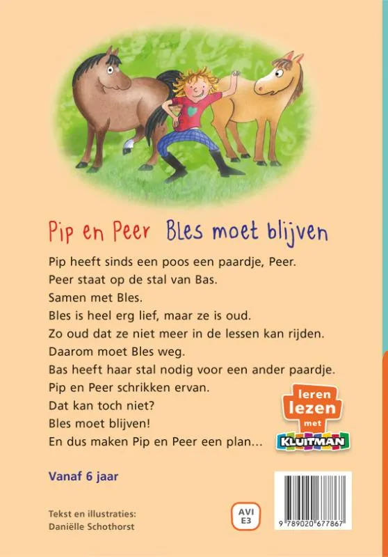 Pip en Peer. Bles moet blijven | 9789020677867 Pip en Peer. Bles moet blijven - Afbeelding 2