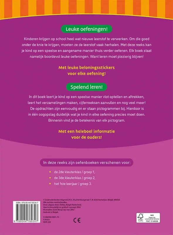 Speel- en oefenboek met beloningsstickers | 9789044760347 Speel- en oefenboek met beloningsstickers - Afbeelding 2