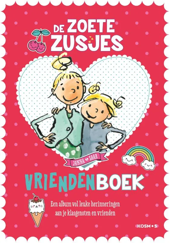 De Zoete Zusjes vriendenboek | 9789043921558 De Zoete Zusjes vriendenboek