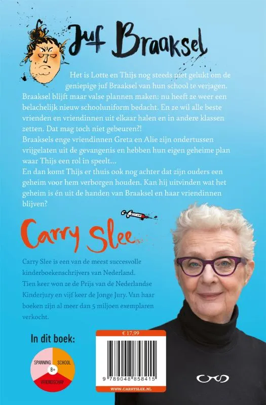 Juf Braaksel en de geniale ontsnapping | 9789048858415 Juf Braaksel en de geniale ontsnapping - Afbeelding 2