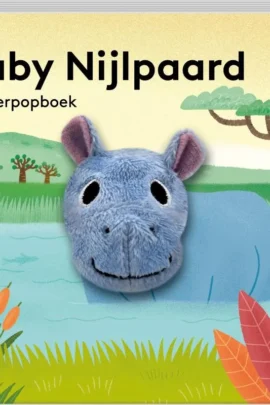 Baby Nijlpaard - Vingerpopboekje