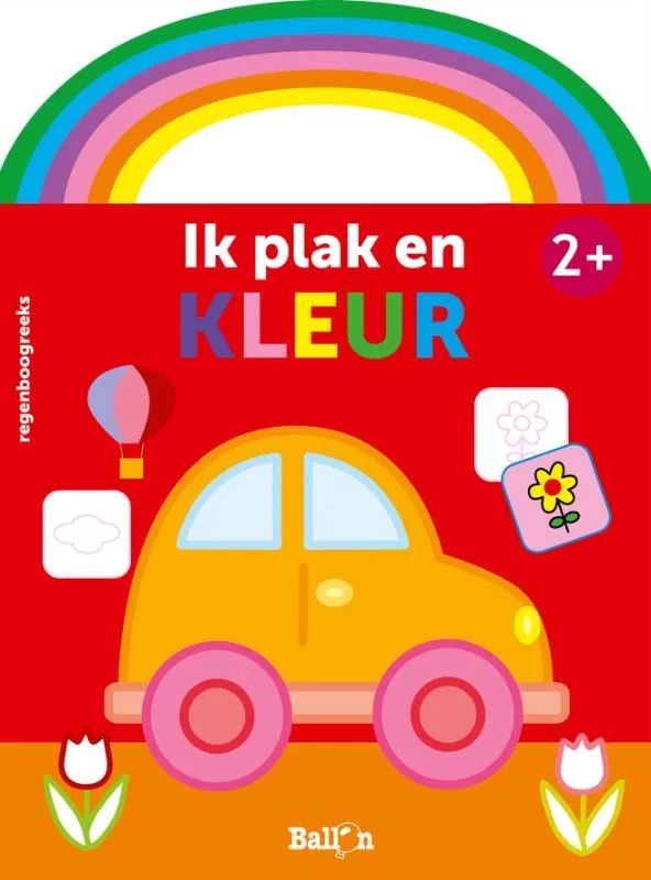 Ik plak en kleur 3+ (kikker groen) | 9789403210865 Ik plak en kleur 3+ (kikker groen)