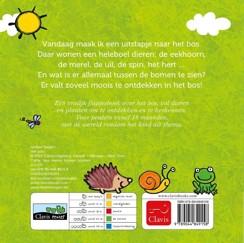 Het bos | 9789044849158 Het bos - Afbeelding 2