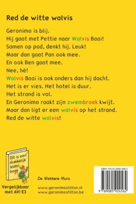 Alternative view of Red de witte walvis!