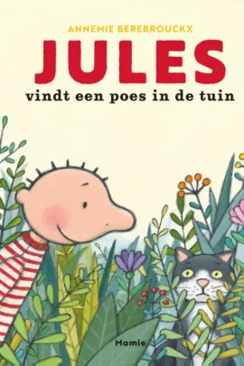 Jules vindt een poes in de tuin