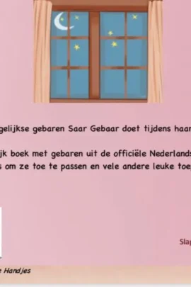 Alternative view of Saar Gebaar in de avond