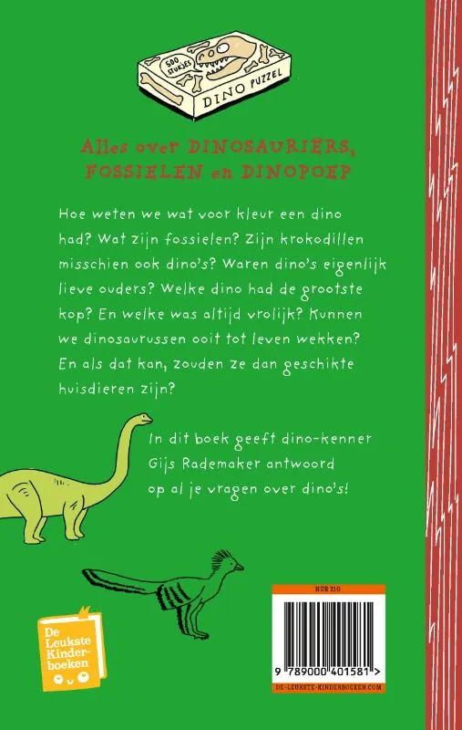 Hoe zet je een dino weer in elkaar? | 9789000401581 Hoe zet je een dino weer in elkaar? - Afbeelding 2