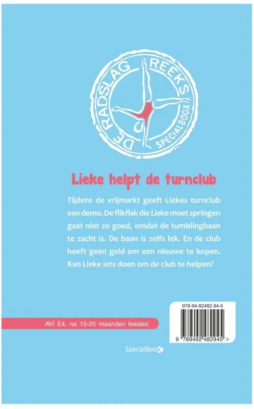 Lieke helpt de turnclub | 9789492482945 Lieke helpt de turnclub - Afbeelding 2