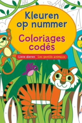 Lieve dieren / Les gentils animaux - Coloriages codés