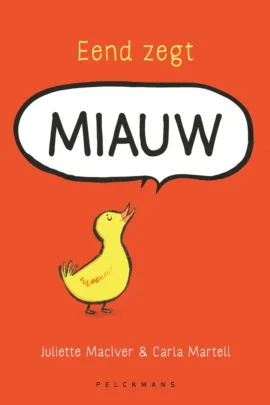 Eend zegt miauw
