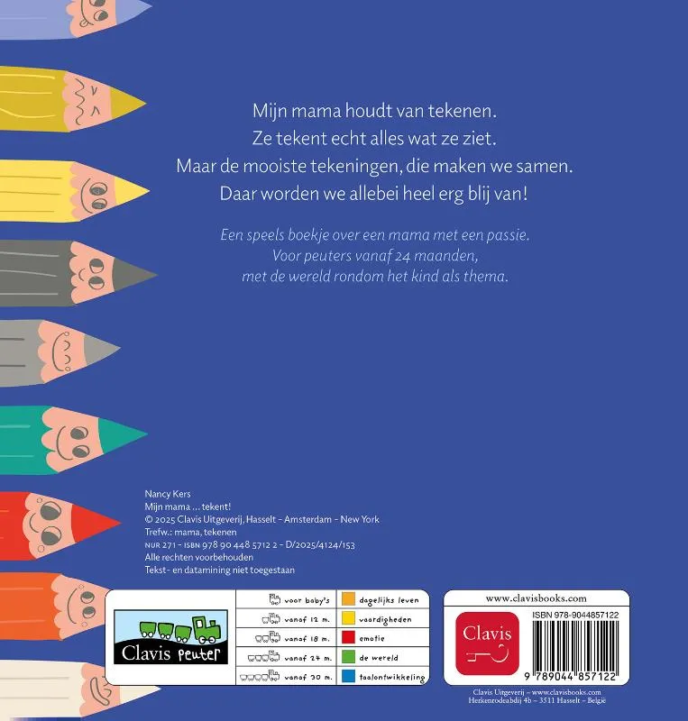 Mijn mama ... tekent! | 9789044857122 Mijn mama ... tekent! - Afbeelding 2