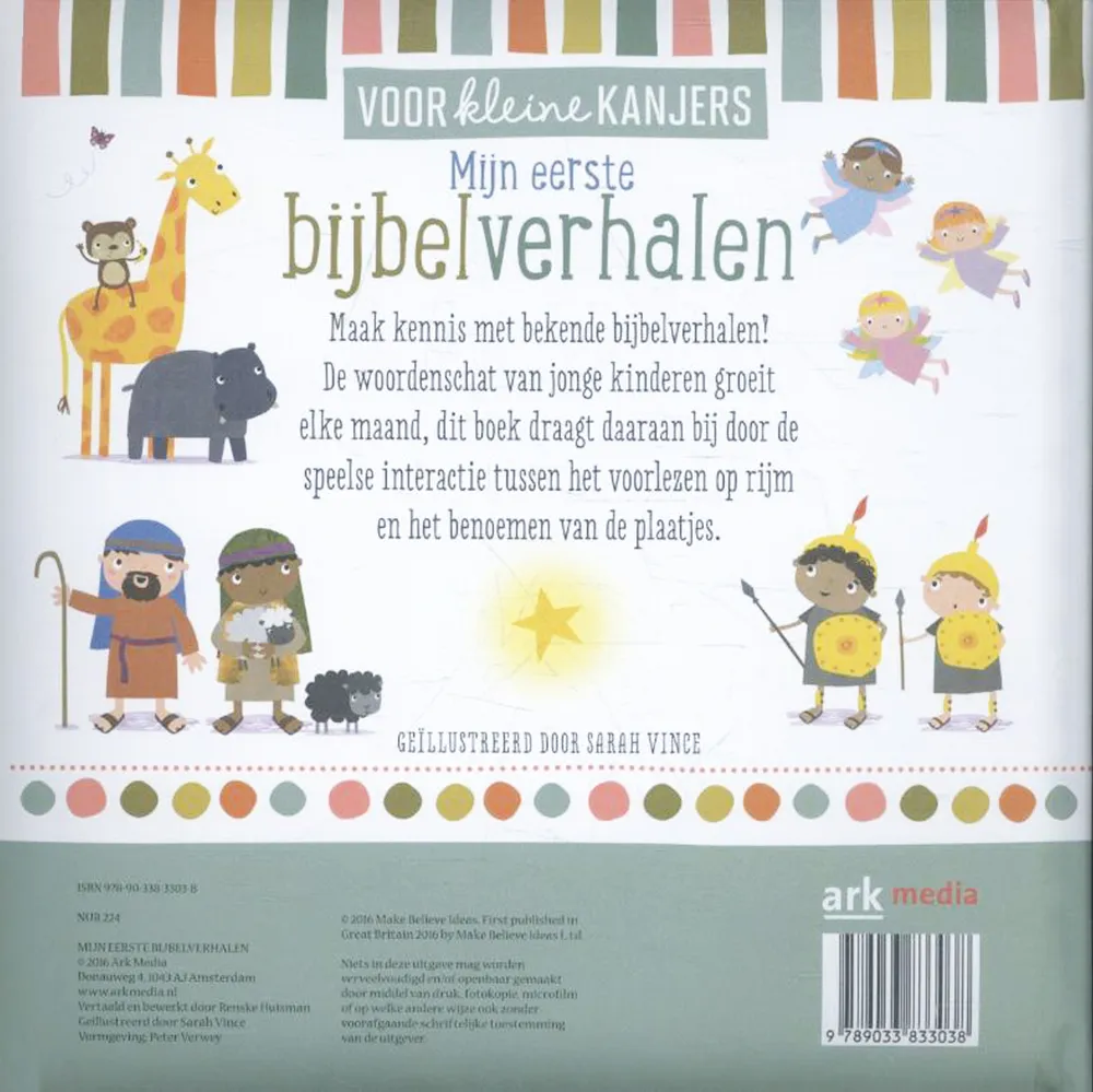 Mijn eerste Bijbelverhalen | 9789033833038 Mijn eerste Bijbelverhalen - Afbeelding 2
