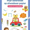 Mijn oefenboek op afwasbaar papier Eerste schrijfspelletjes 4-5 jaar | 9789044763232