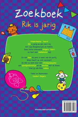 Alternative view of Zoekboek Rik is jarig