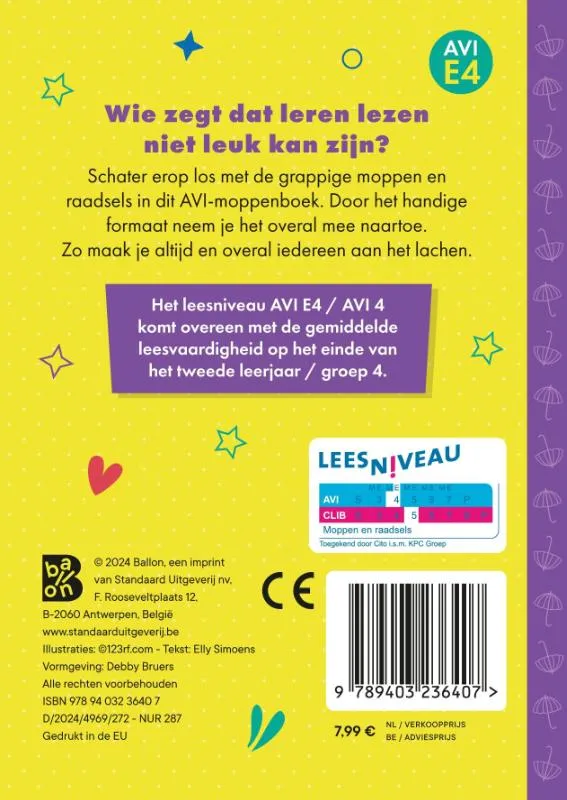 Mijn AVI-moppenboek | 9789403236407 Mijn AVI-moppenboek - Afbeelding 2