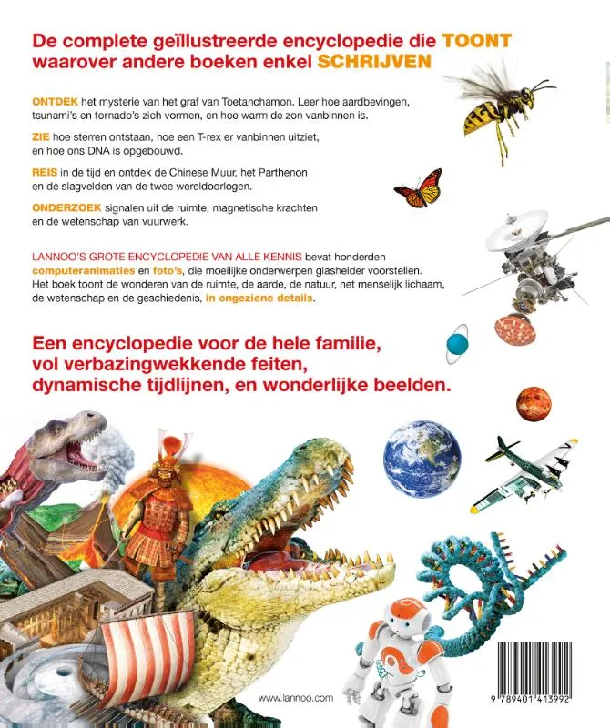 Lannoo's grote encyclopedie van alle kennis | 9789401413992 Lannoo's grote encyclopedie van alle kennis - Afbeelding 2
