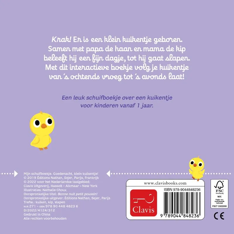 Goedenacht, klein kuikentje! | 9789044848236 Goedenacht, klein kuikentje! - Afbeelding 2