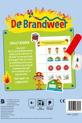 Alternative view of Max helpt de brandweer