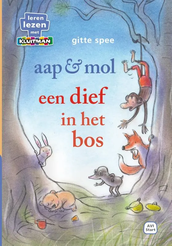 Aap & Mol een dief in het bos | 9789020677690 Aap & Mol een dief in het bos