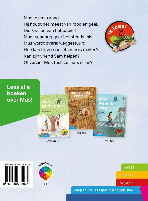 Mus maakt wat moois | 9789048735976 Mus maakt wat moois - Afbeelding 2