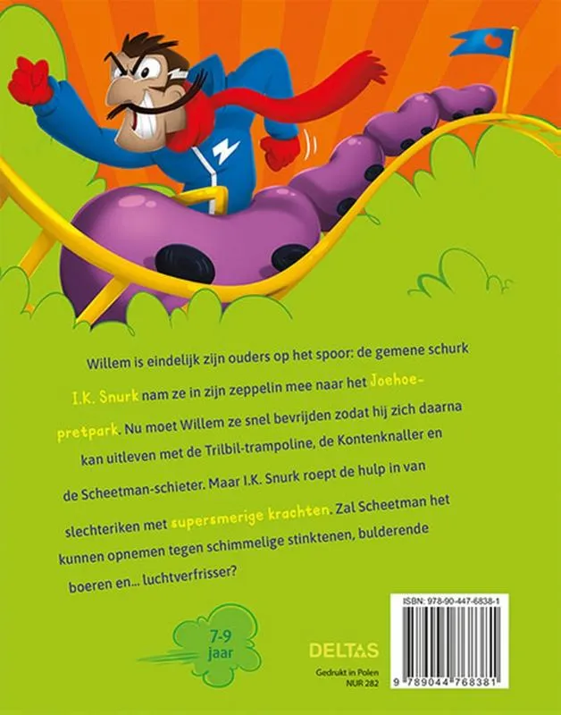 Scheetman lost het op! De knallende kont | 9789044768381 Scheetman lost het op! De knallende kont - Afbeelding 2