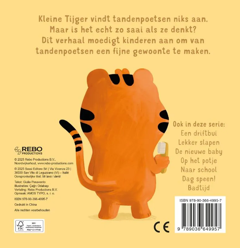 Tandenpoetsen | 9789036649957 Tandenpoetsen - Afbeelding 2