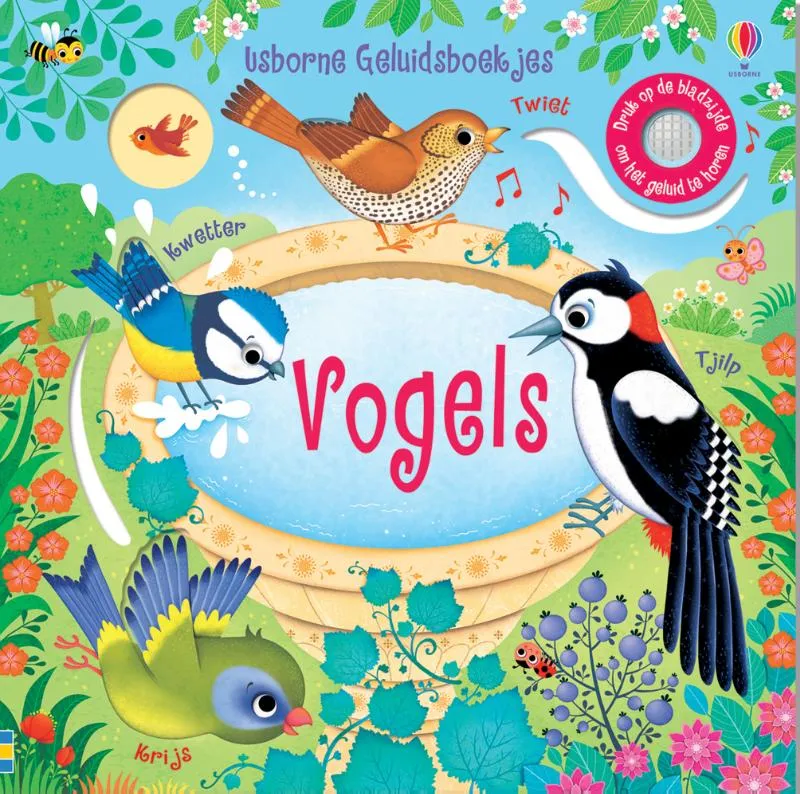 Geluidsboekje – Vogels | 9781474978828 Geluidsboekje – Vogels