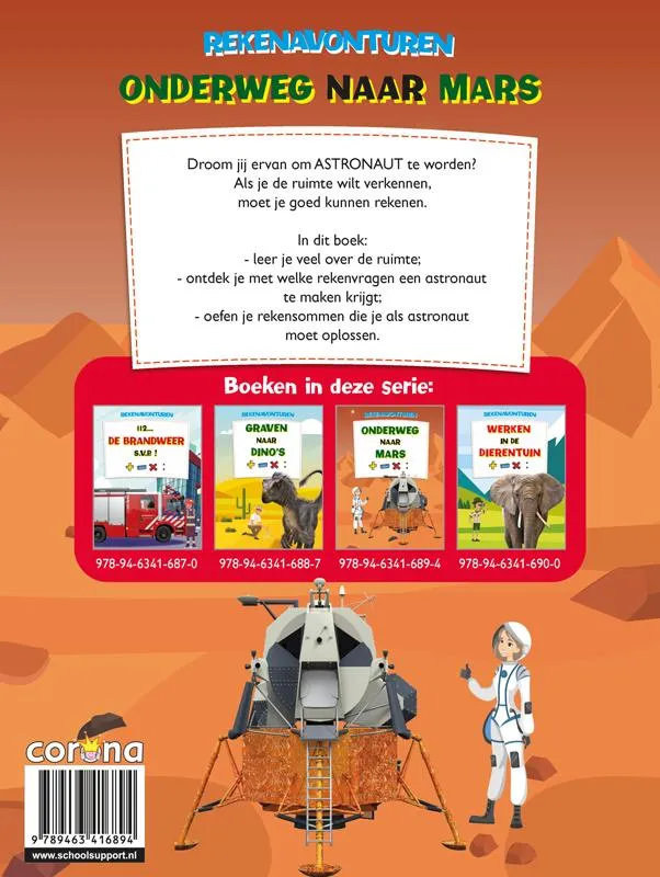 Onderweg naar Mars | 9789463416894 Onderweg naar Mars - Afbeelding 2