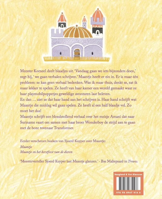 Maantje schrijft een boek | 9789089674166 Maantje schrijft een boek - Afbeelding 2