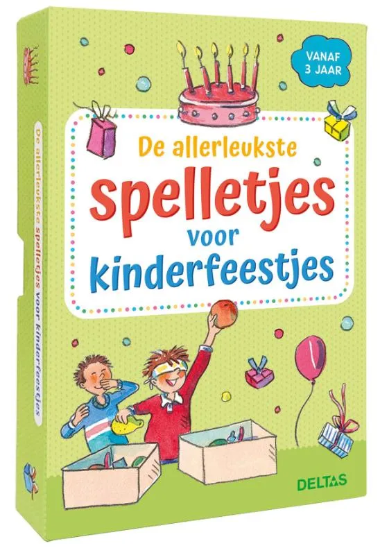 De allerleukste spelletjes voor kinderfeestjes vanaf 3 jaar | 9789044768640 De allerleukste spelletjes voor kinderfeestjes vanaf 3 jaar